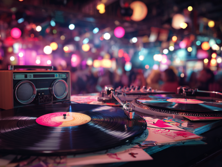 vinyl records