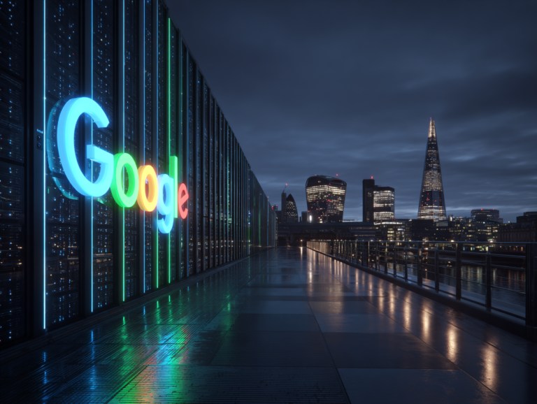 futuristic data center