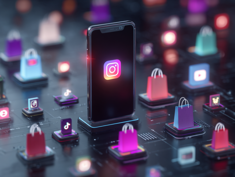 Social Commerce - Instagram - TikTok - YouTube