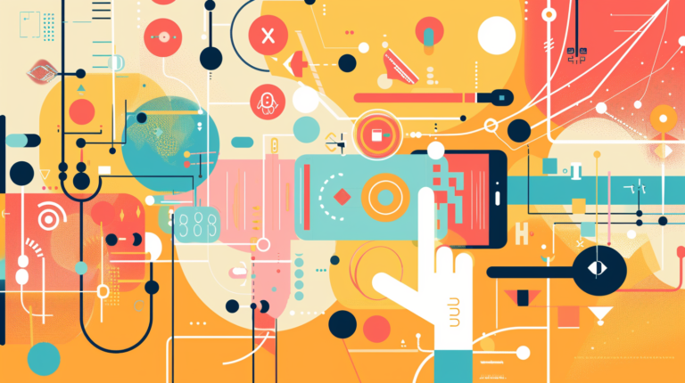Conceptual illustration of micro-moments turning into customer engagement and loyalty