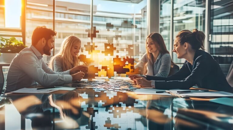 business-team-working-together-puzzle-project
