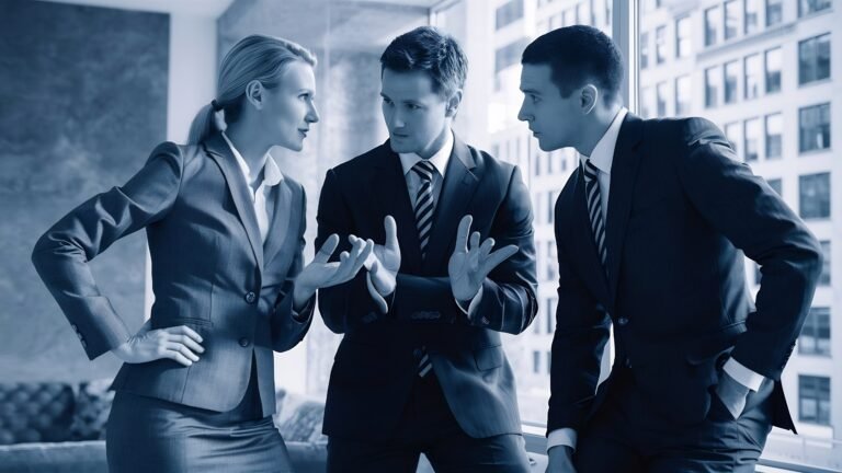 three-business-people-talking