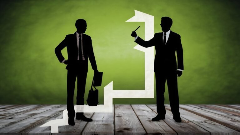 paper-silhouette-cutout-man-businessman-drawing-steps