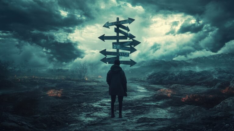 person-standing-field-with-sign-post