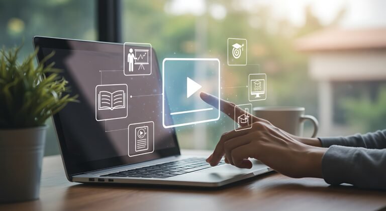 engaging-online-learning-person-interacting-with-digital-education-platform