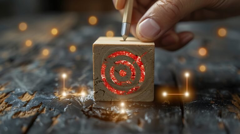 achieving-business-goals-with-target-board-arrow-visuals