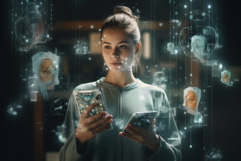 full-shot-woman-augmented-reality-technology