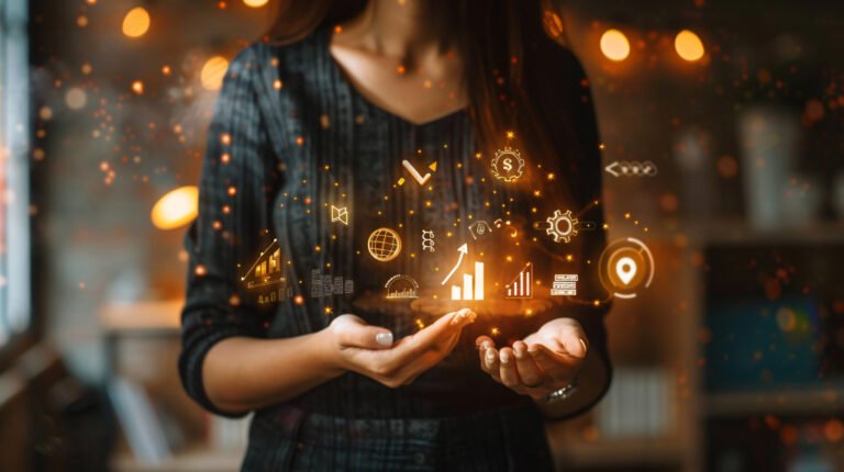 woman-holding-tablet-with-words-hands