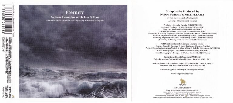 Eternity - Booklet